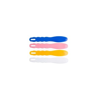 Spatule dentaire en plastique pour le mélange