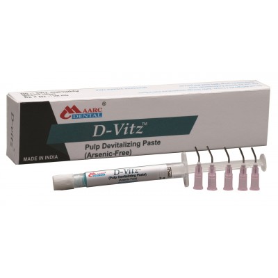 Pâte dévitalisante pour la pulpe